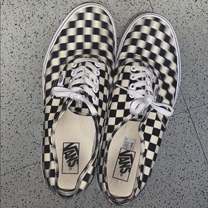 Checker Board Vans LowTop (Blurry Vision Edition)